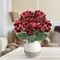 21" Artificial Hydrangea Bush - 5 Silk Flowers with Green Leaves - Perfect for Bouquets, Home Decor - Elegant Year-Round Display, Floral Home by Artificial Flowers